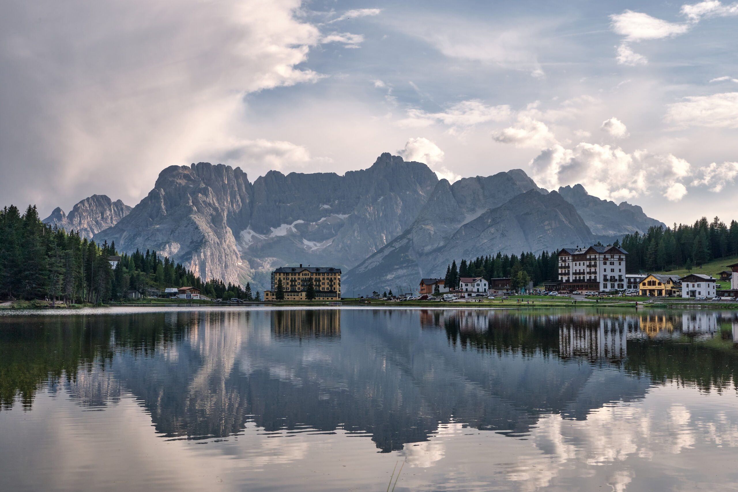 Lago di Misurina, Dolomites, Italie