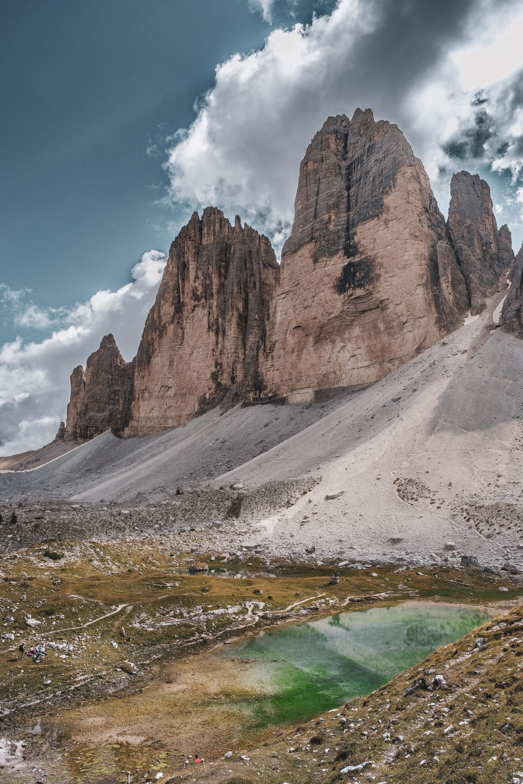 Partir en van dans les Dolomites, Tre cime di lavaredo, Italie