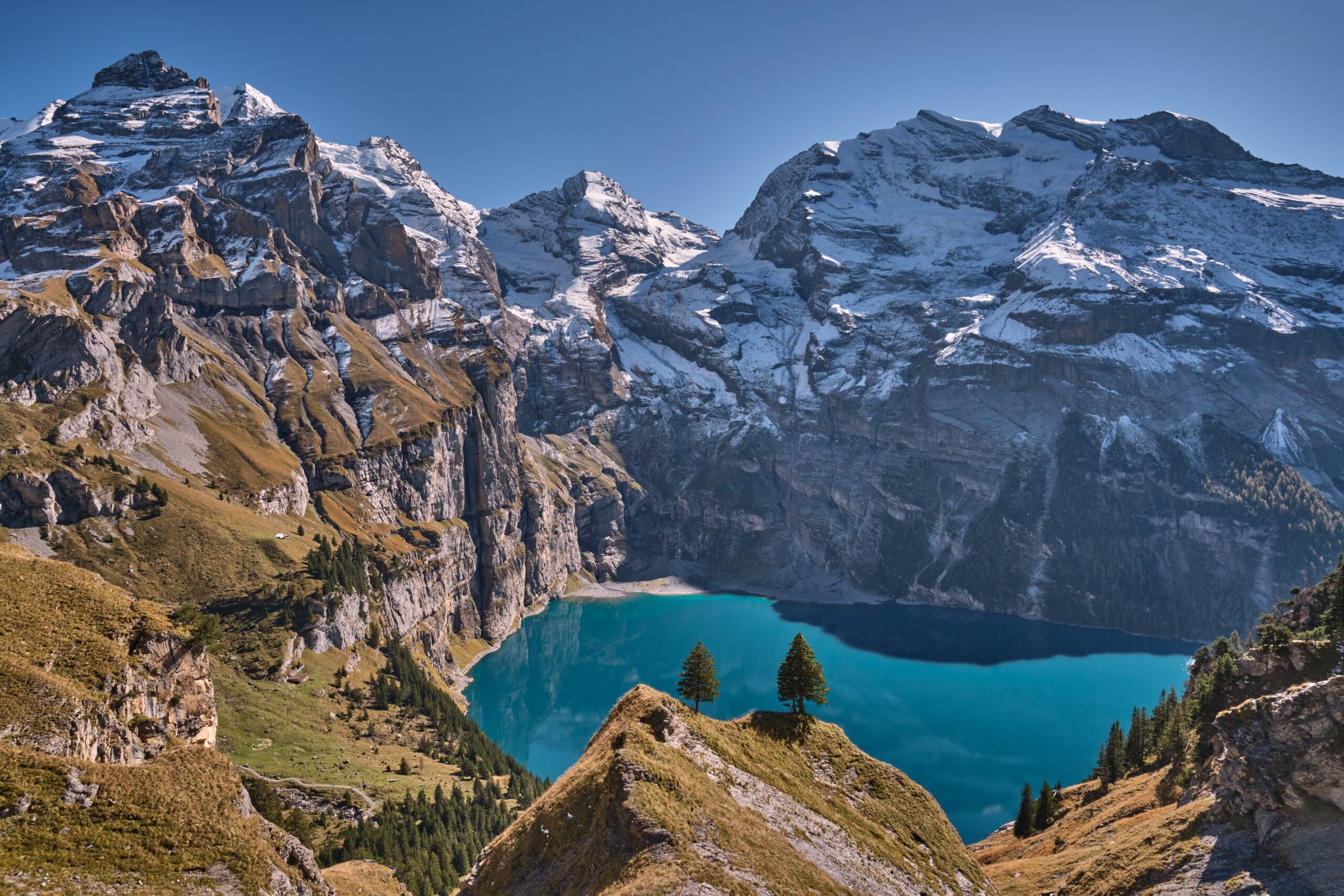 Oeschinensee, Oberland Bernois, Suisse, Canton de Berne