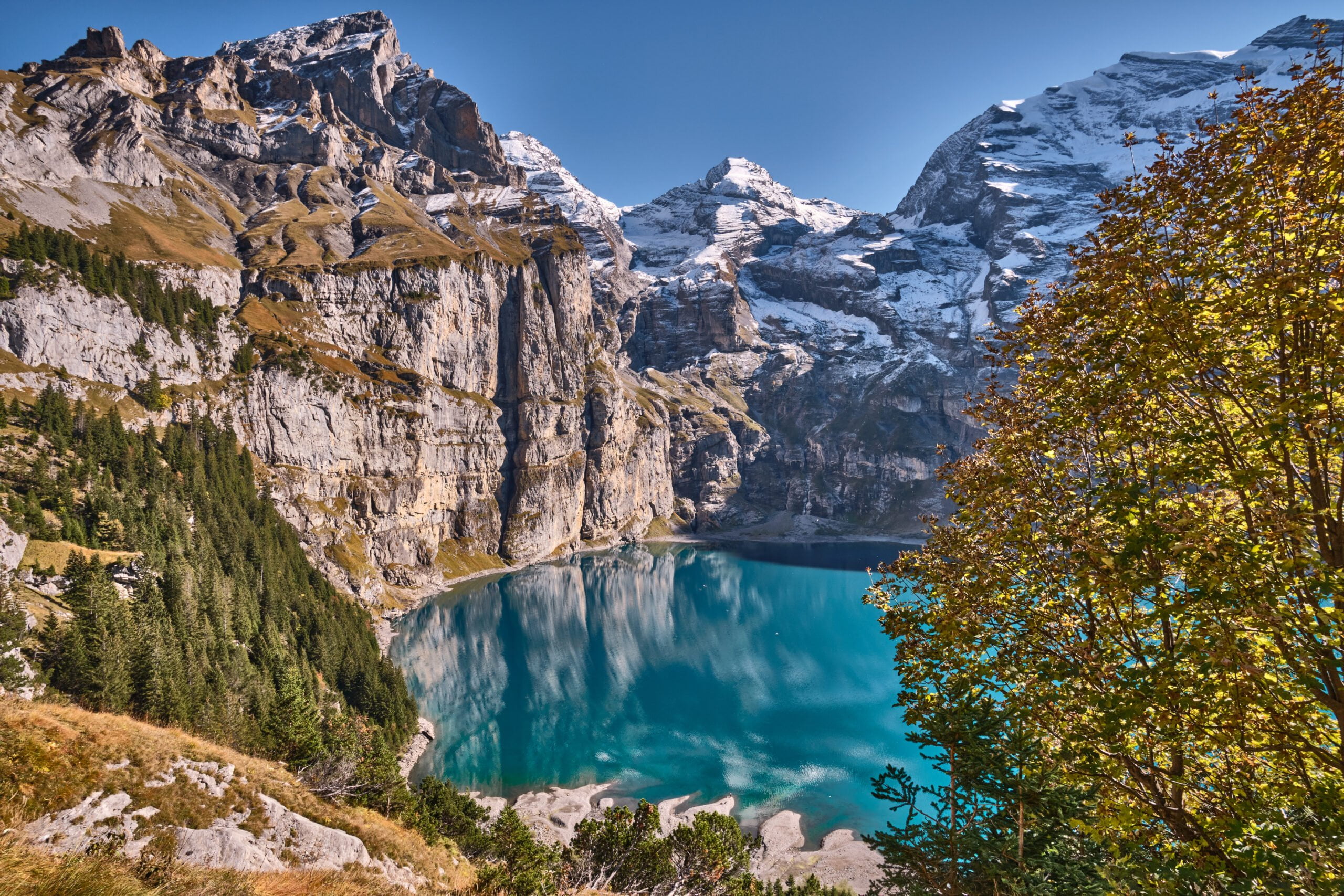 Oeschinensee, Oberland Bernois, Suisse, Canton de Berne