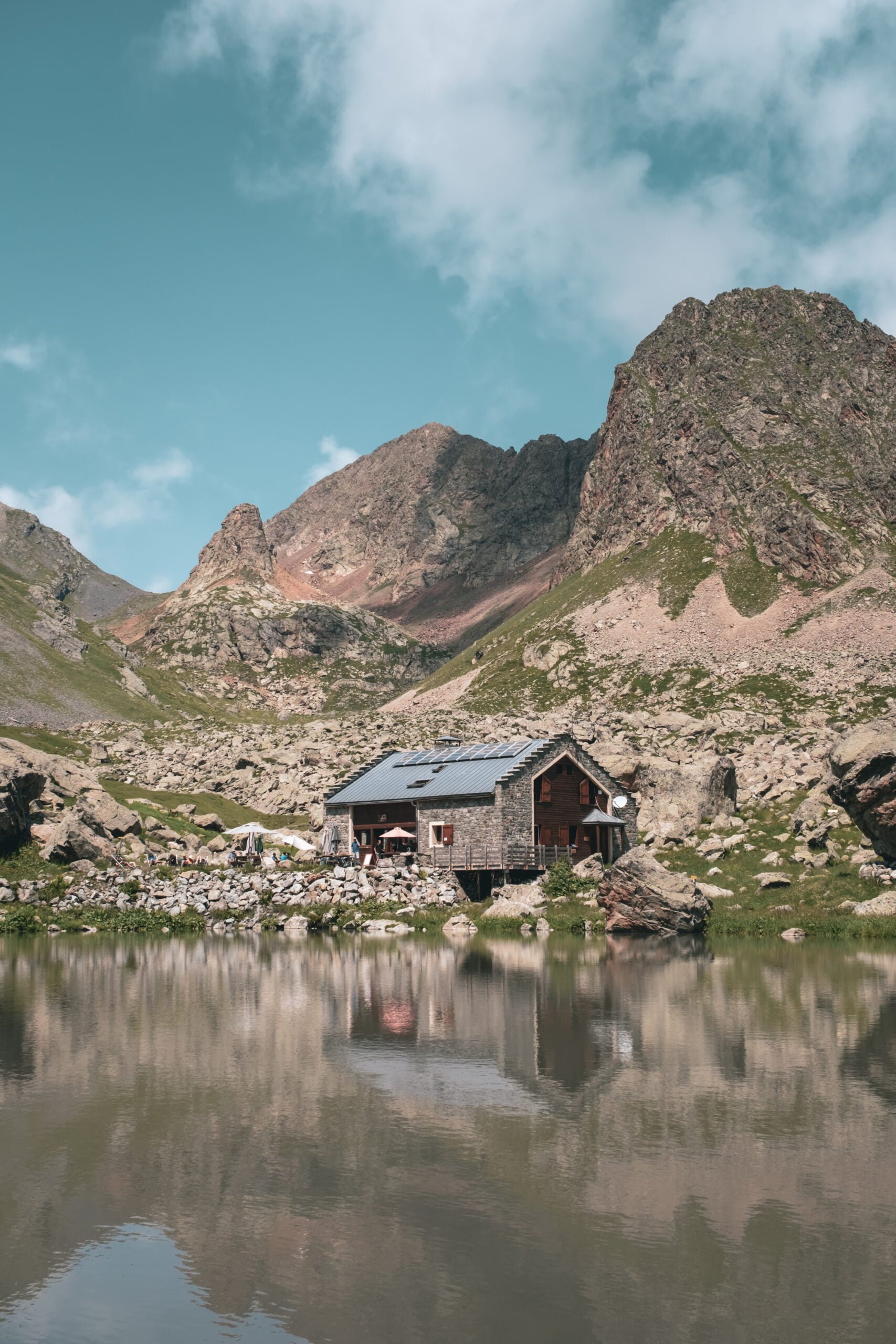 Refuge de Vallonpierre, Valgaudemar, parc national des Ecrins