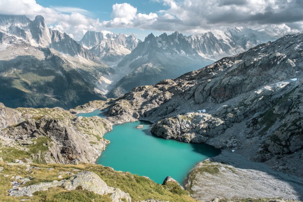 Lac blanc, Chamonix Mont Blanc, Haute-Savoie
