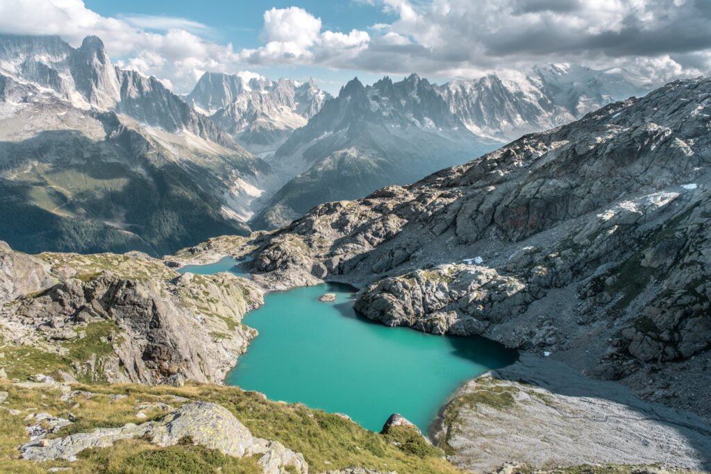 Lac blanc, Chamonix Mont Blanc, Haute-Savoie