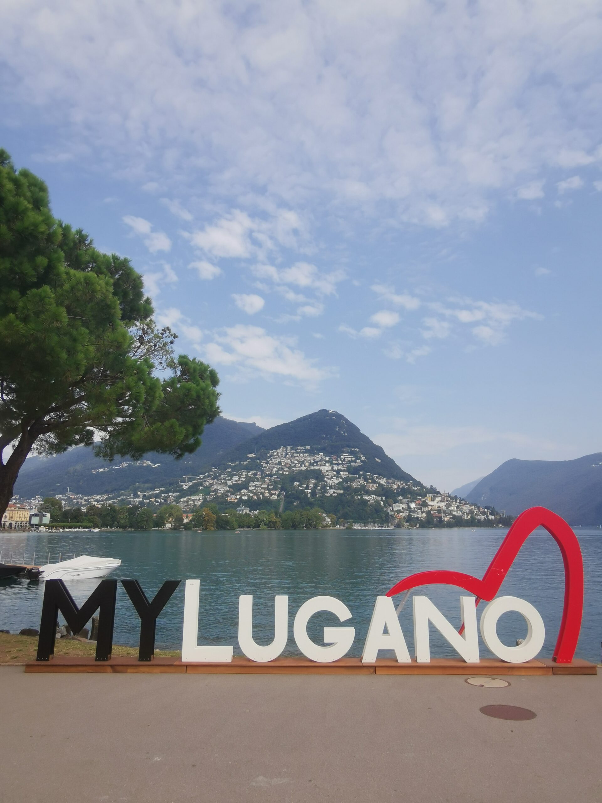 Partir en van en suisse, canton du tessin, lac de Lugano